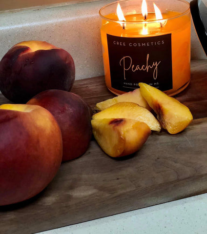 Peach 3 Wick Candle
